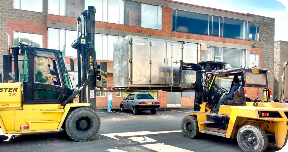 Operación 6 - 1 tonelada, 3 toneladas, 5 toneladas, 10 toneladas, 15 toneladas, 20 toneladas, 25 toneladas y 30 toneladas